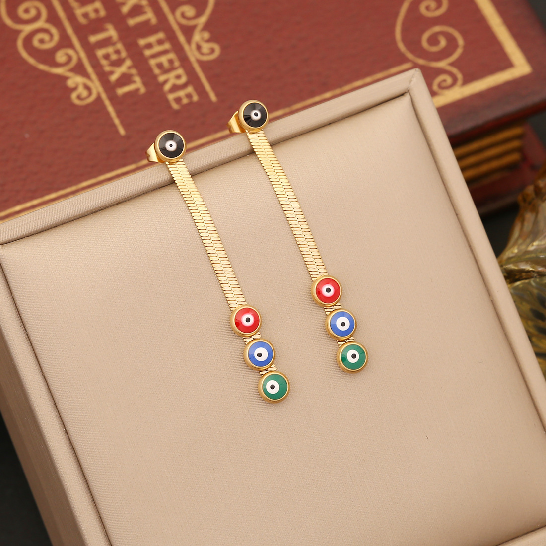 3:Earrings-4.5 *0.6 cm