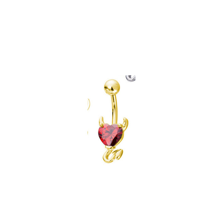 5:Gold red zircon