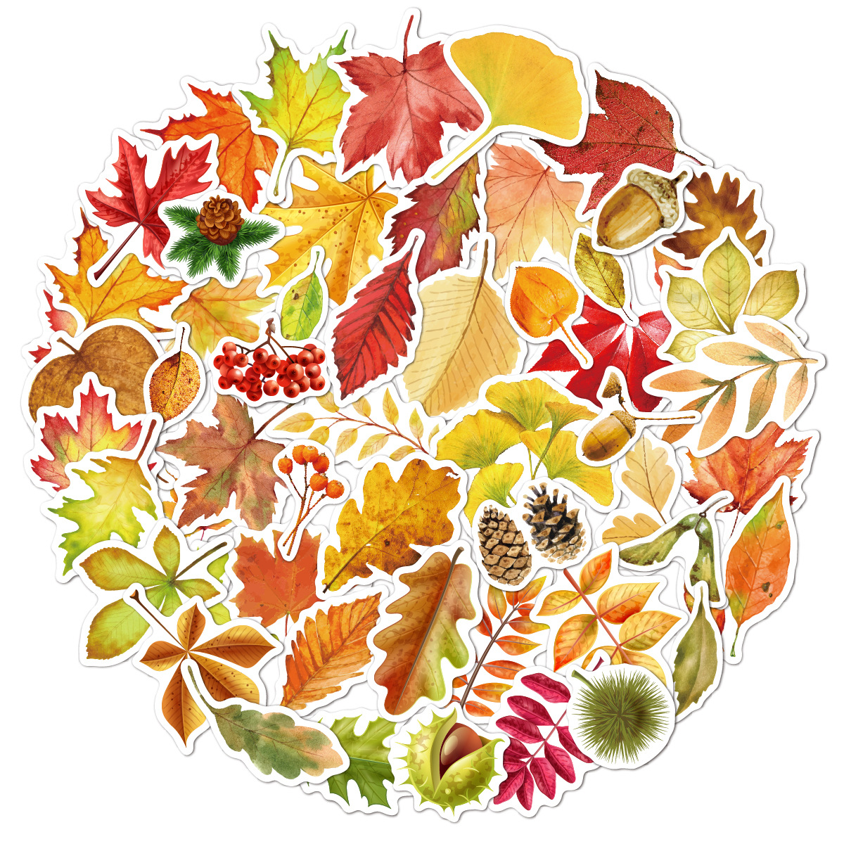 Leaf sticker:40-80mm