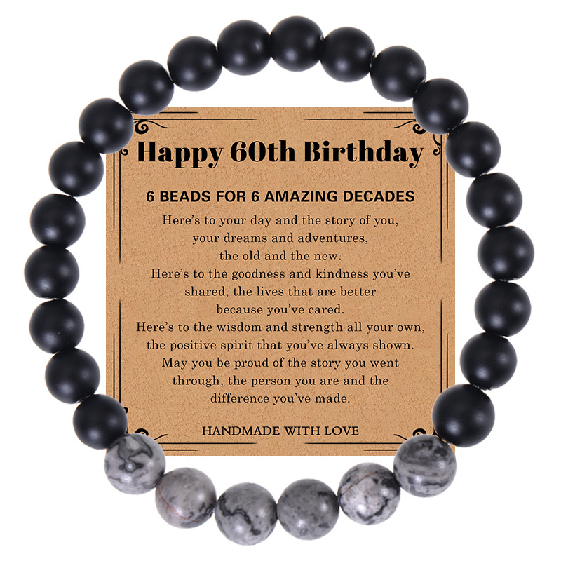 4:60th birthday bracelet