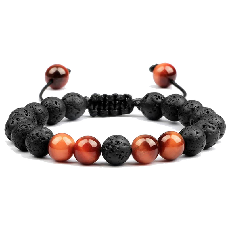 Red Tiger Eye Stone Bracelet -1