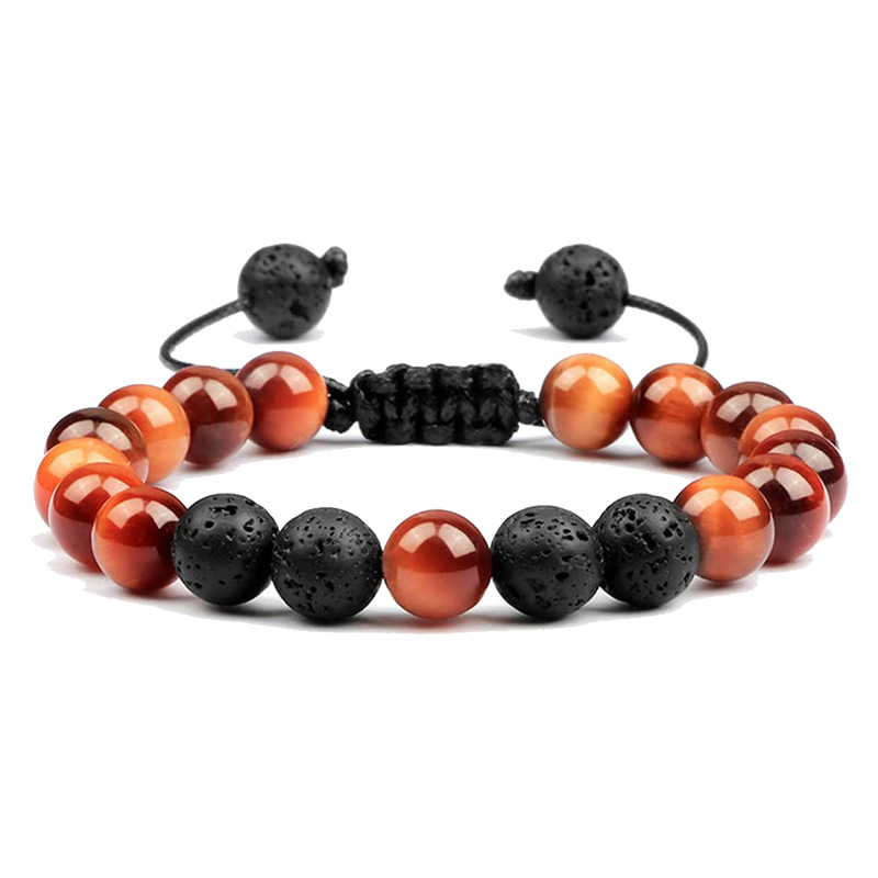 Red Tiger Eye Stone Bracelet -2