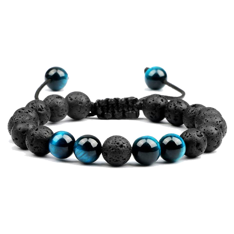 7:Blue Tiger Eye Stone Bracelet -1