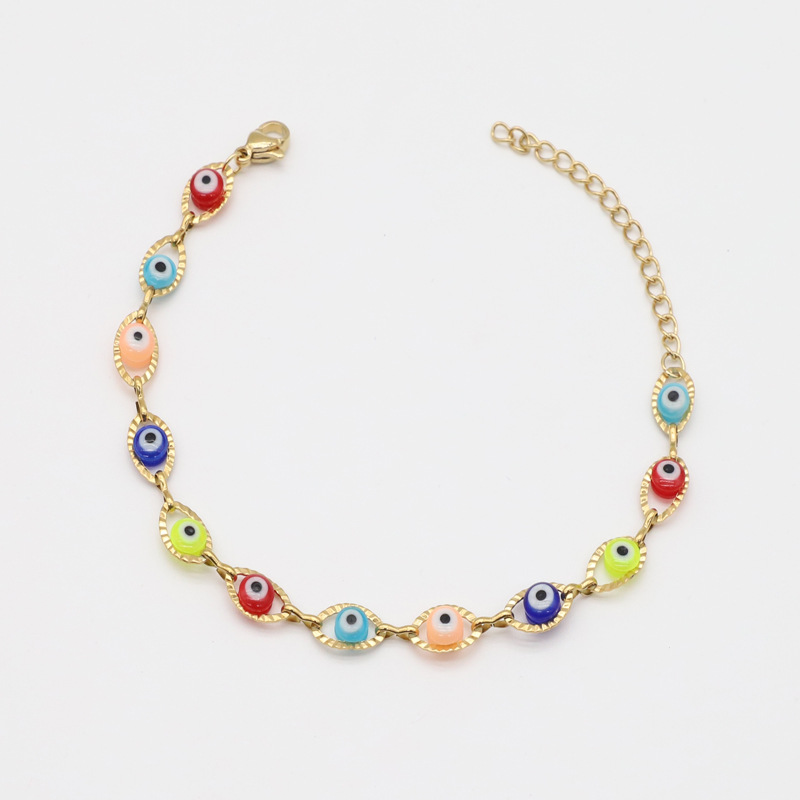 Bracelet - Colorful length 17 + 5cm