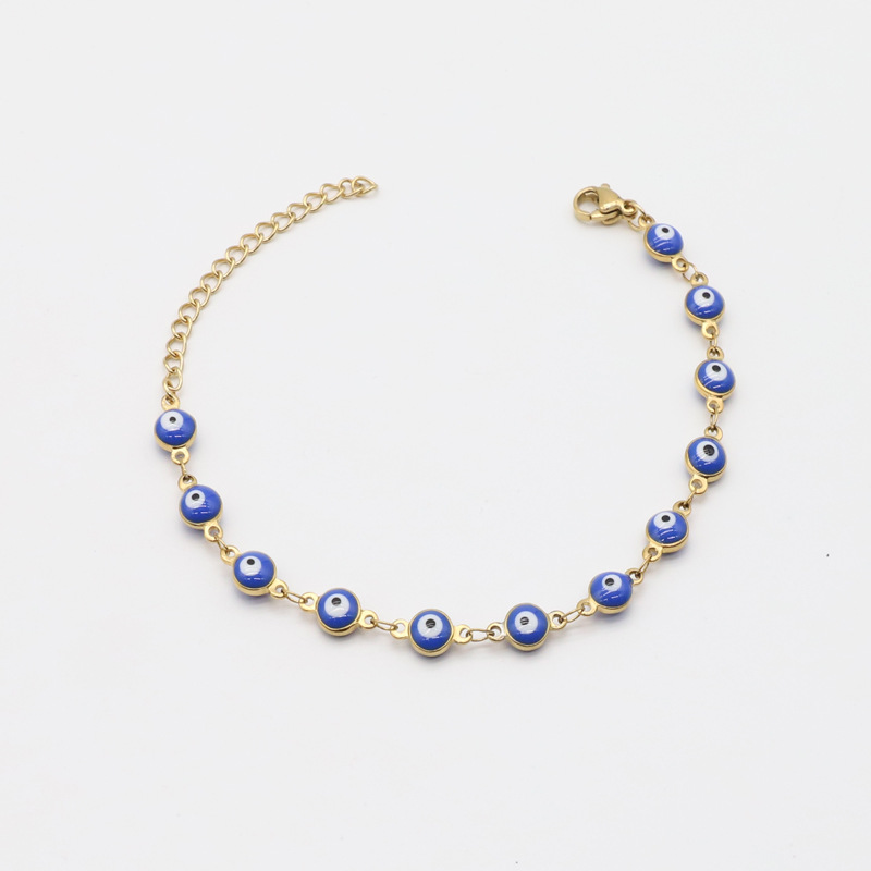 Bracelet-blue length 16 + 3cm