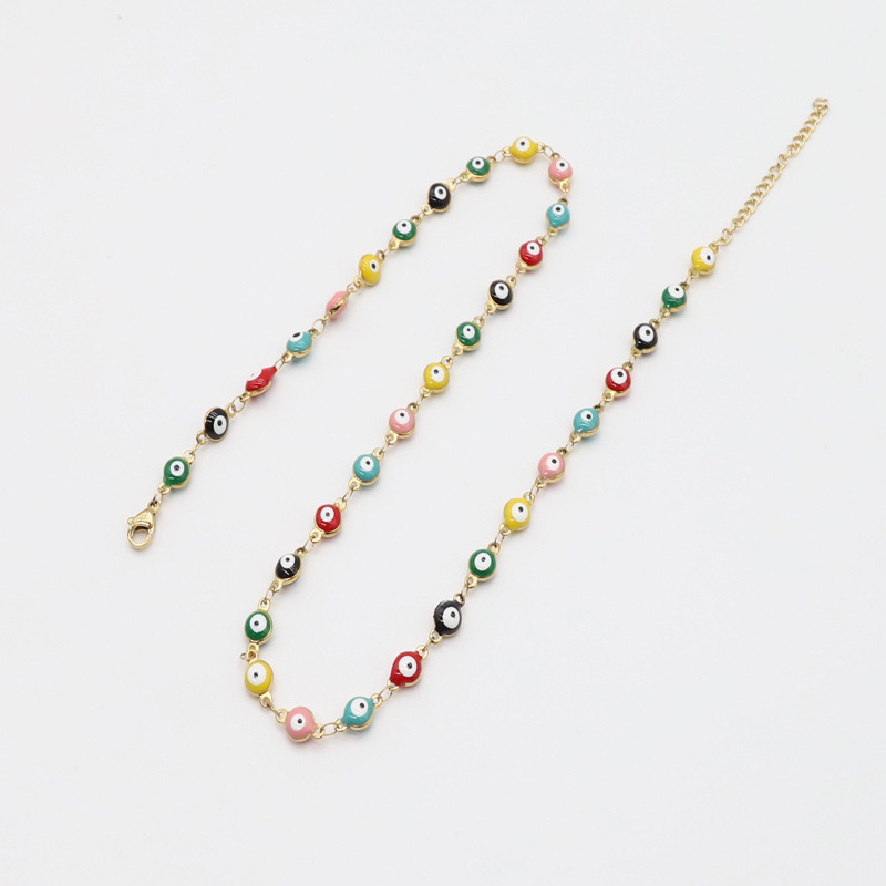 Necklace - Colorful length 45 + 3cm