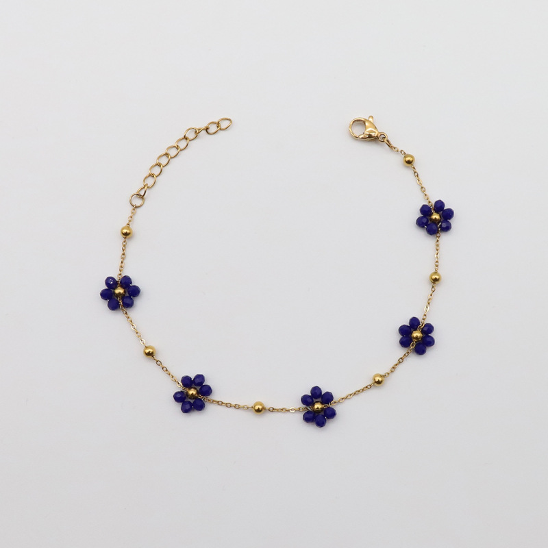 Blue - bracelet length 15 + 3cm