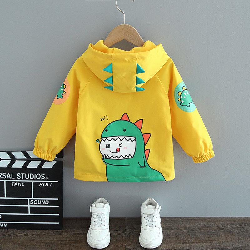 Little Green Dragon coat yellow