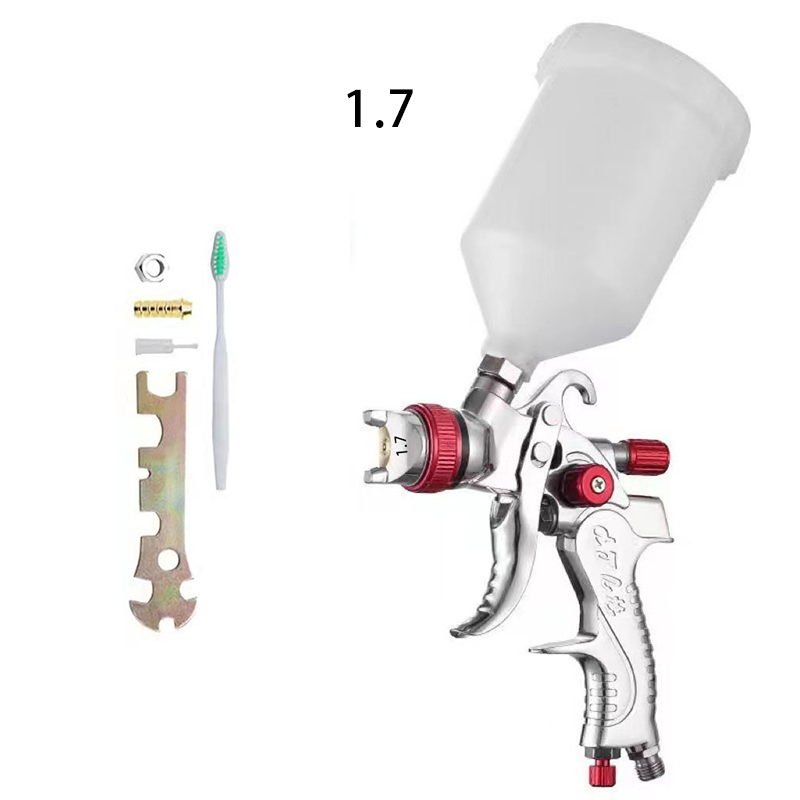 Red 2008 spray gun (with pot subcaliber 1.7)