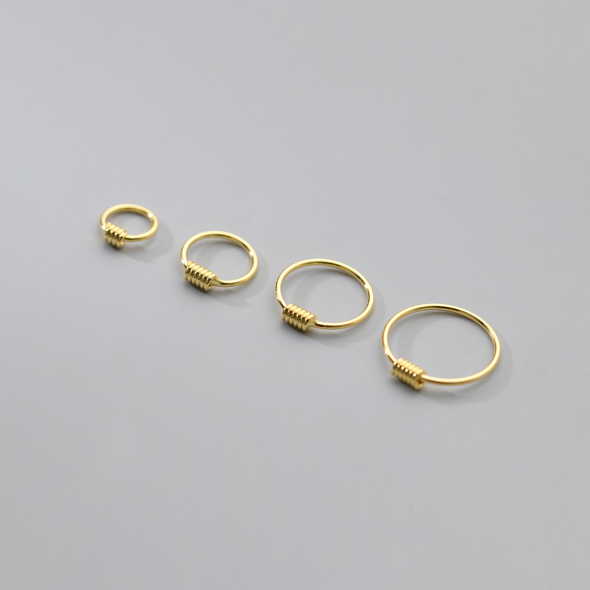 gold color plated 6mm