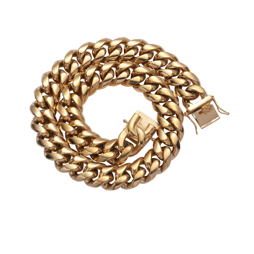 H 12mm gold 16inch