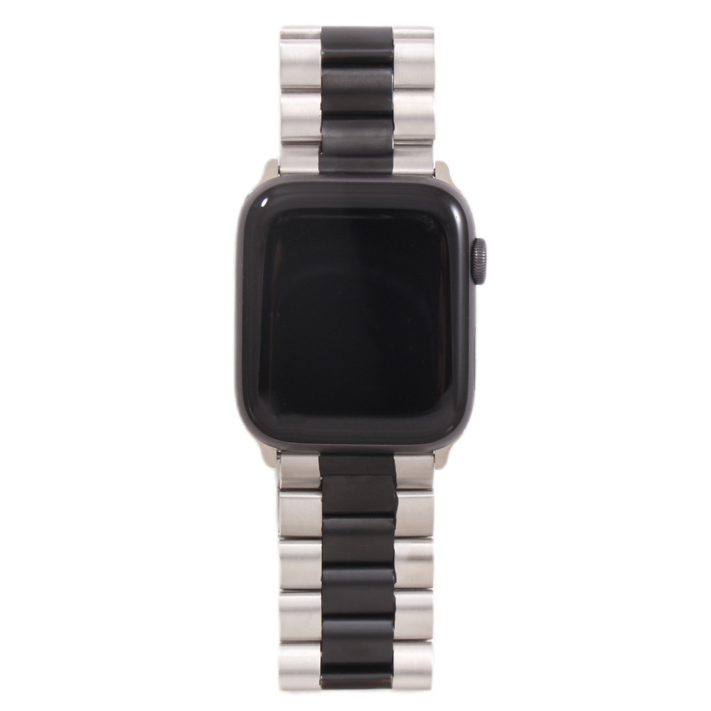 Silver black 38mm/40mm/41mm