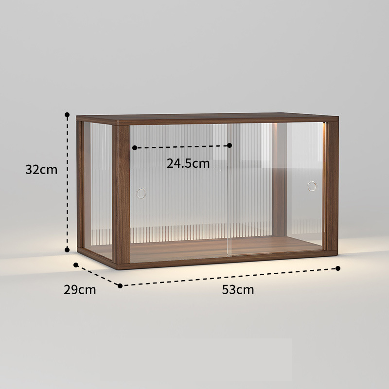 Transparent door 1 layer