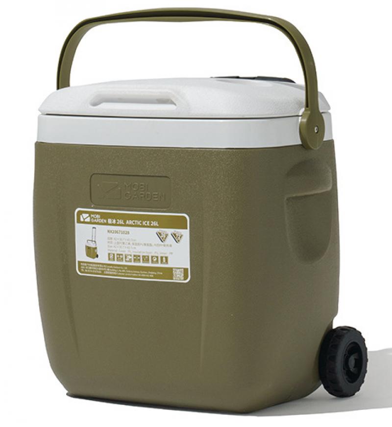 With tugboat incubator 26L (Olive Green) -40 * 30.7 * 43.7 cm