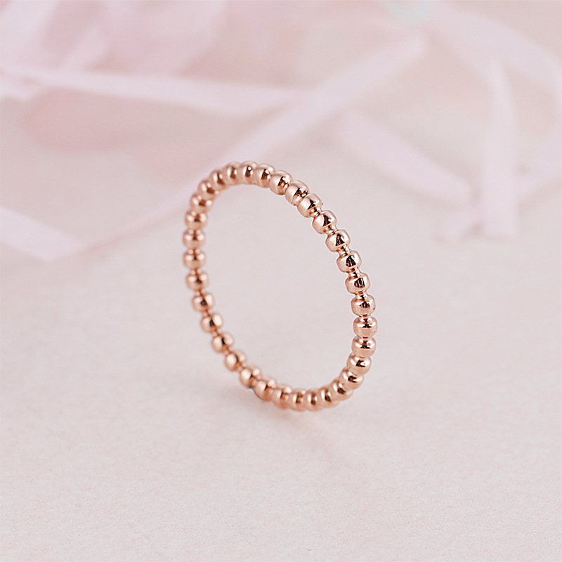 rose gold color US Size #6