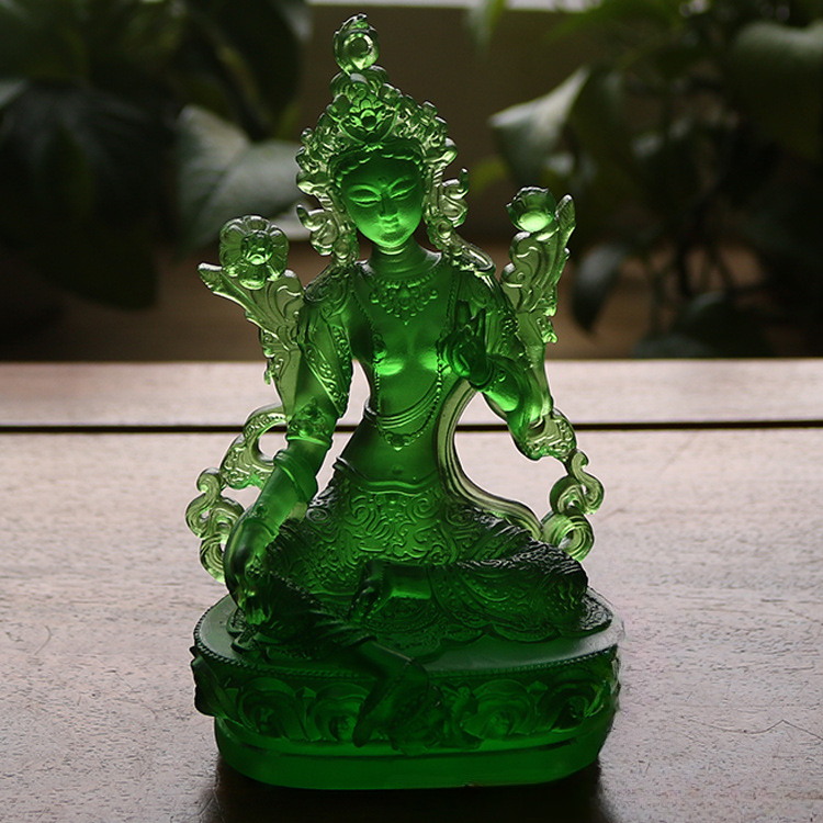 Height 12.5cm green Tara