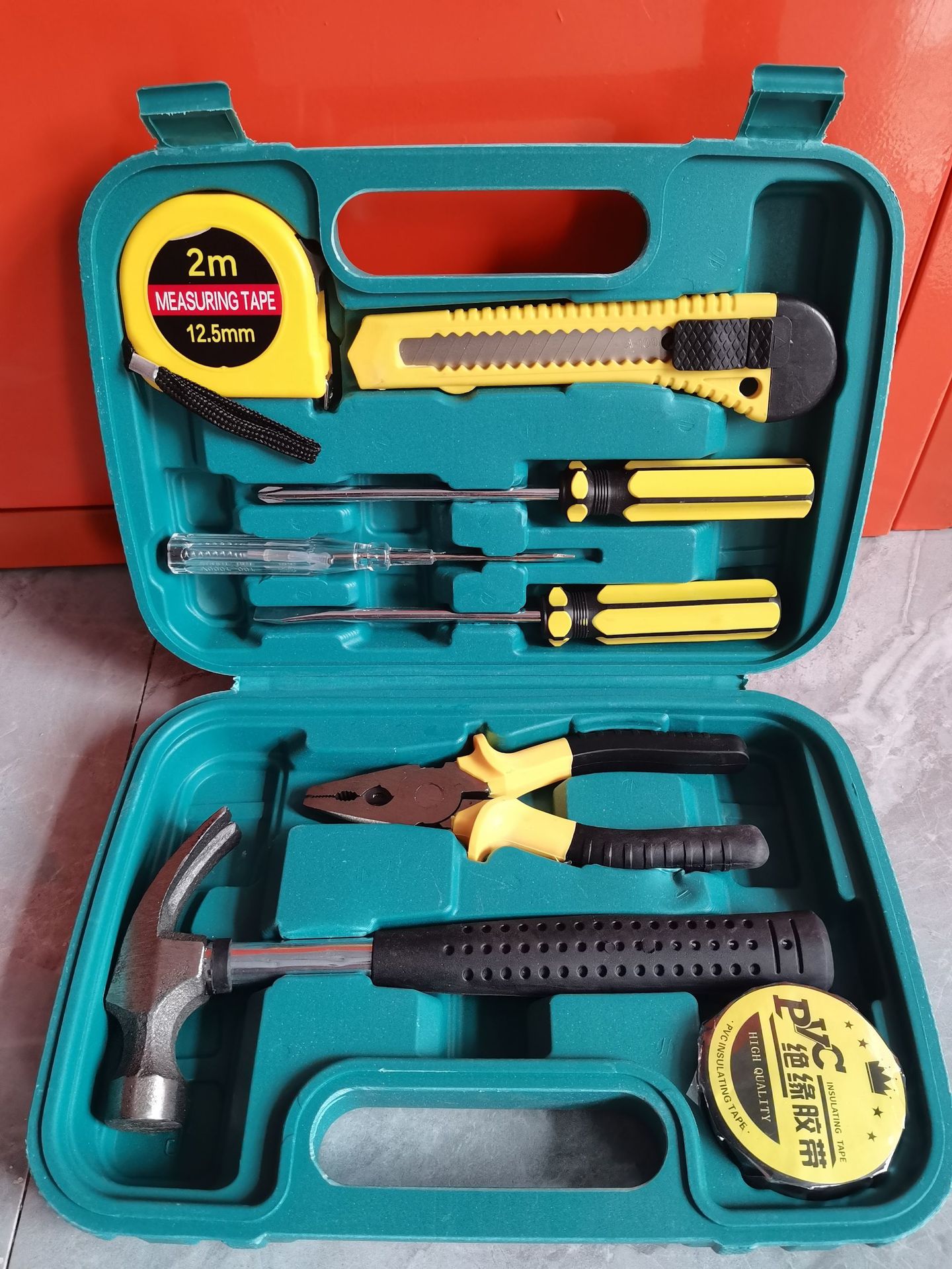 9-piece hammer-24.5 x 17.5 cm