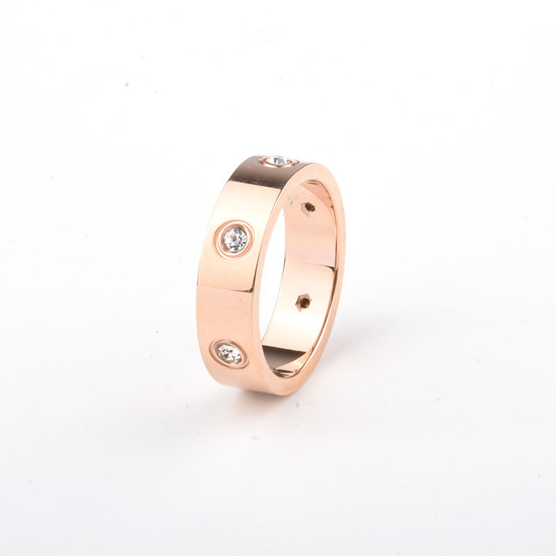 rose gold color US Size #7