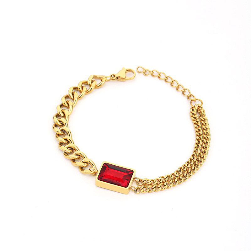 red bracelet