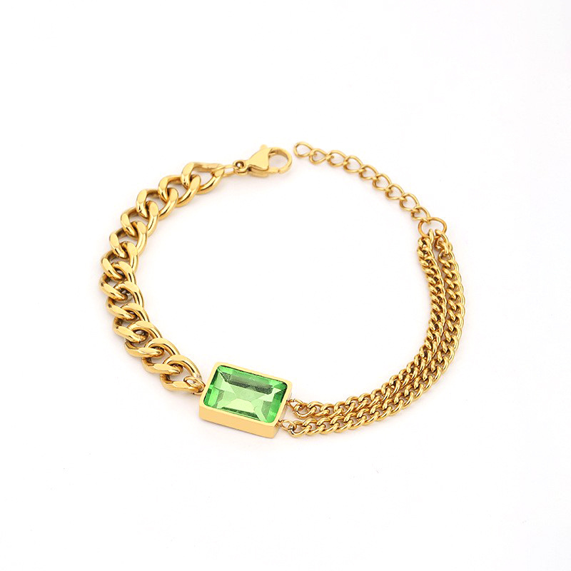 green bracelet