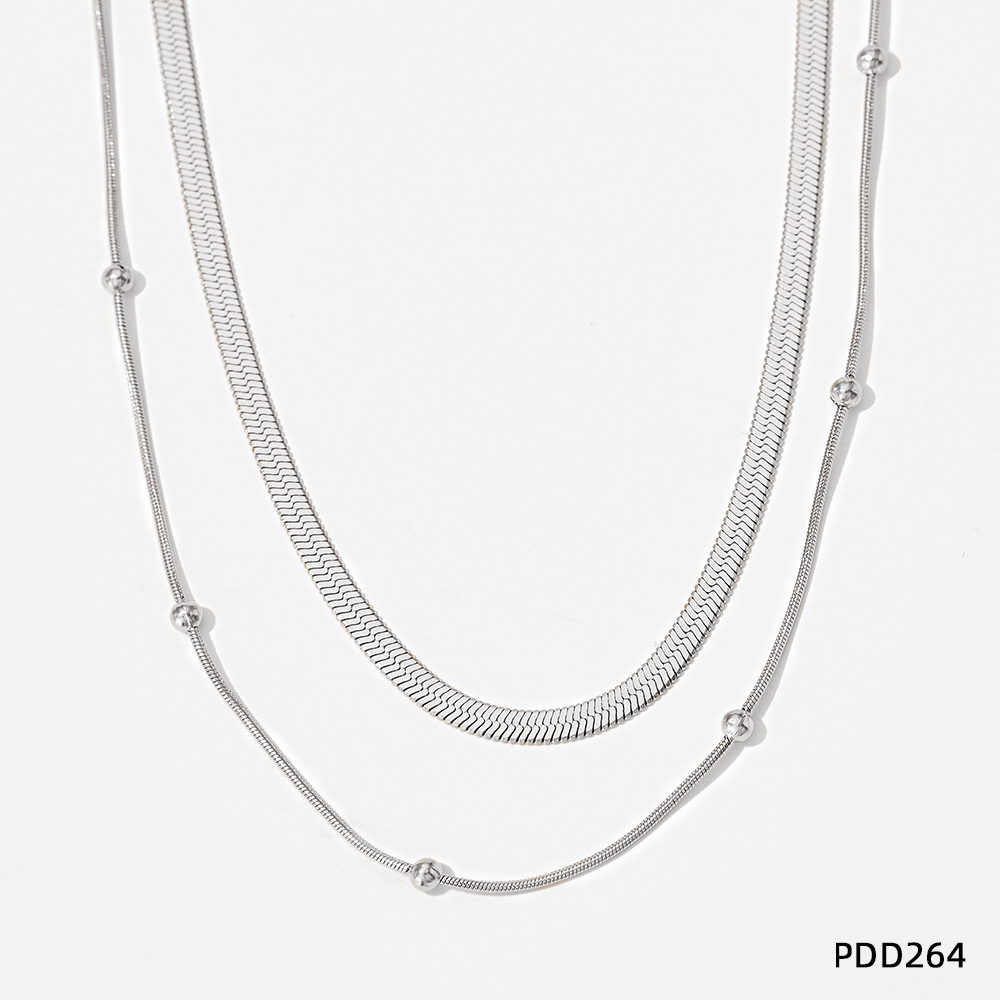 Platinum necklace