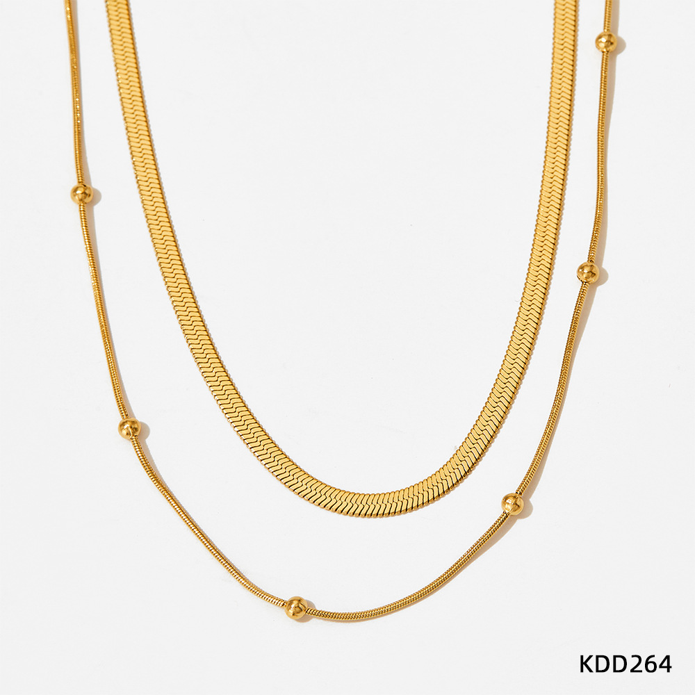 Gold necklace