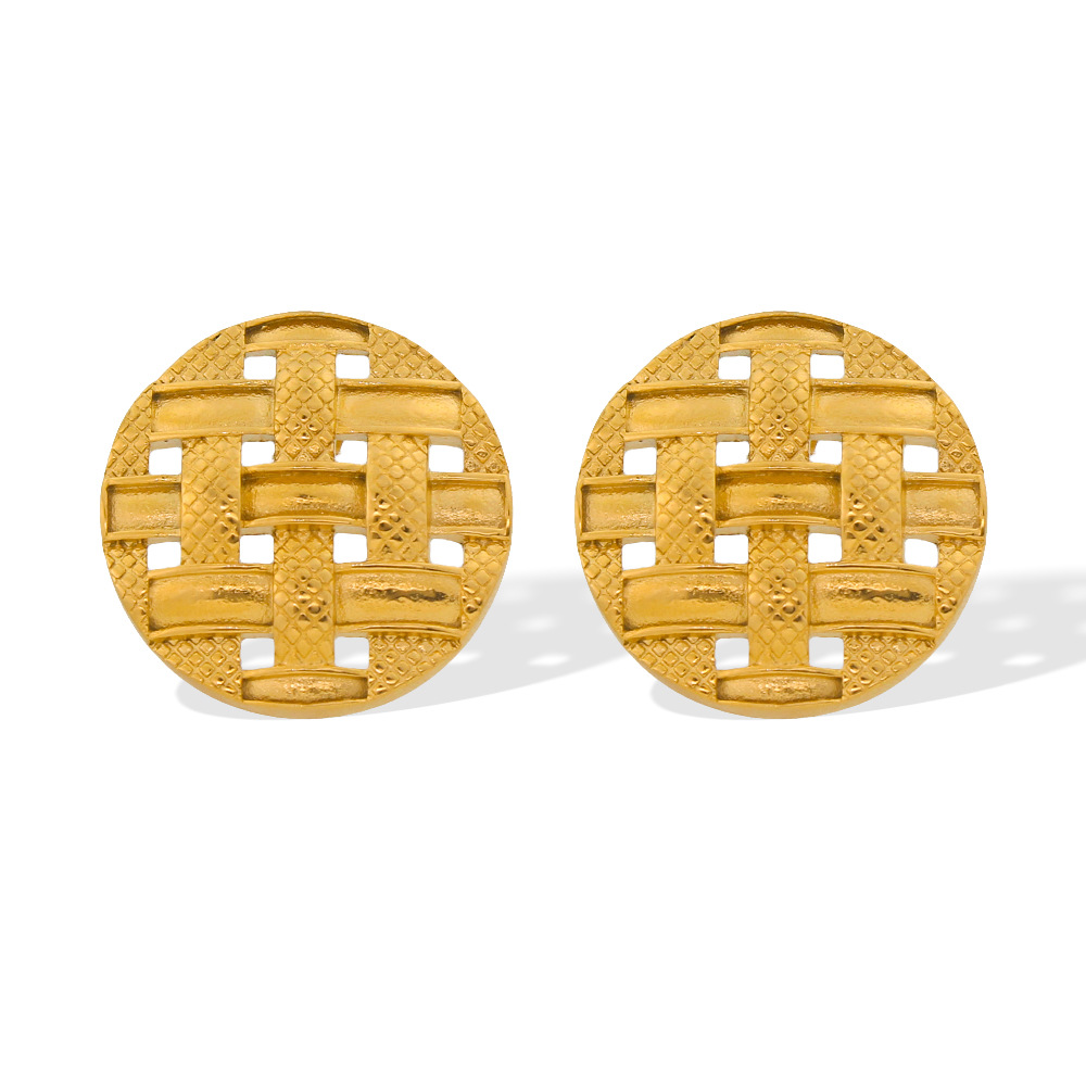 3:Gold earrings