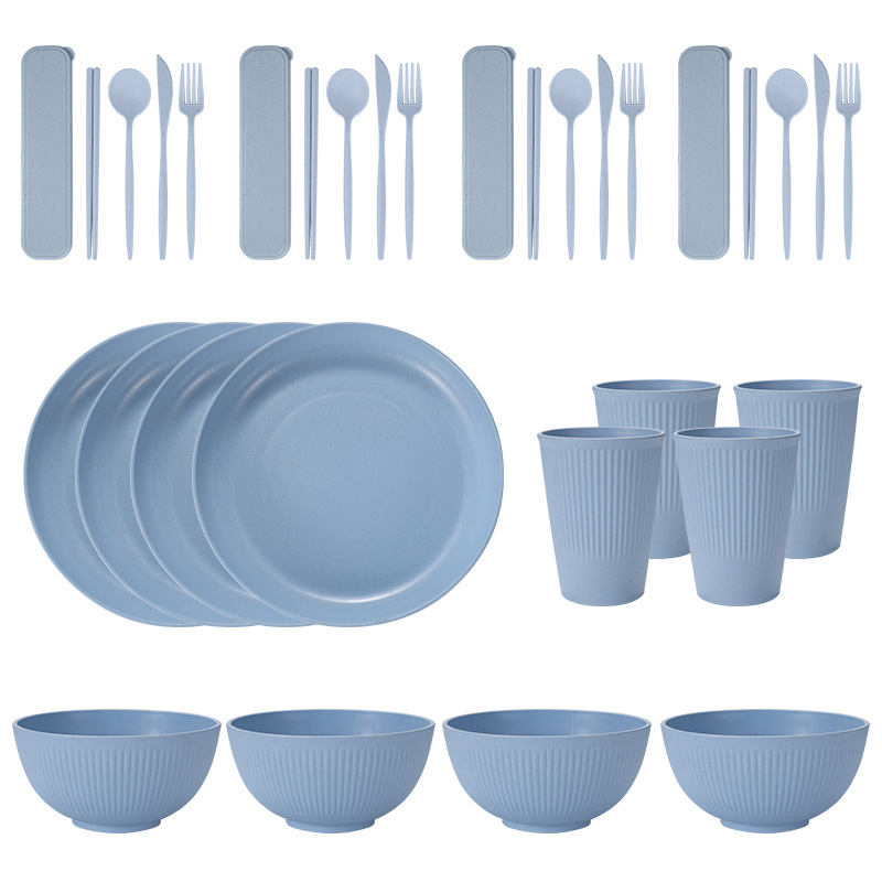 blue 32 PCs/set without square plate