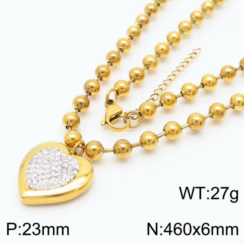 Gold necklace KN234430-Z