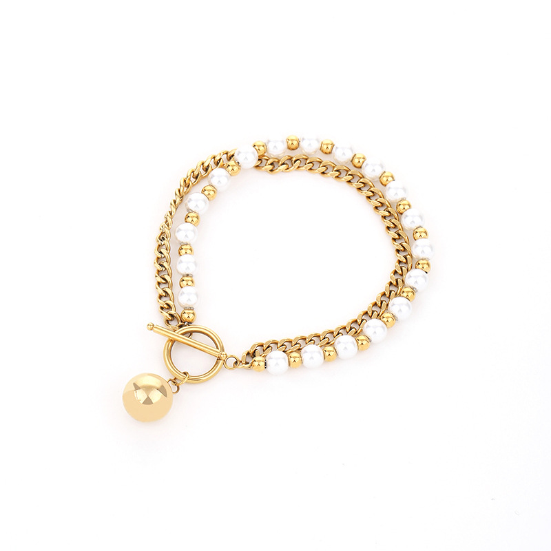 Round ball bracelet