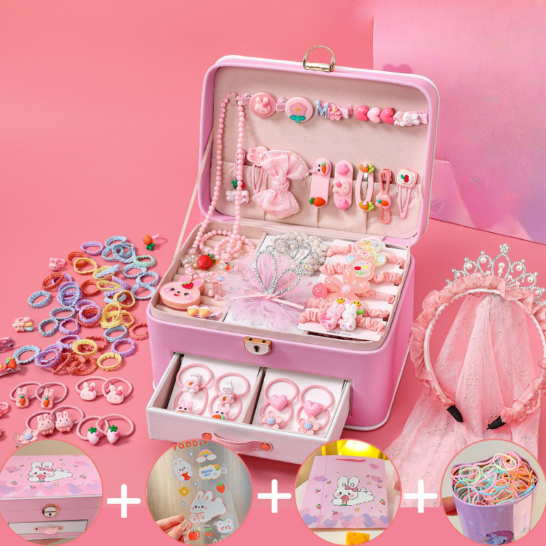 Pink rabbit 81-piece set