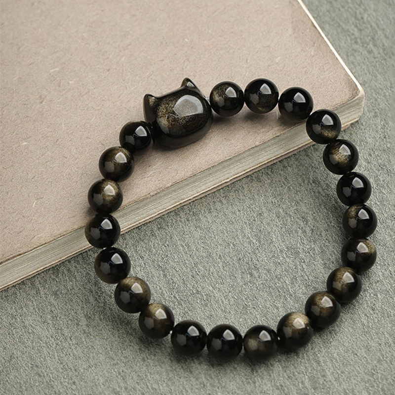 A  Gold Obsidian 8mm