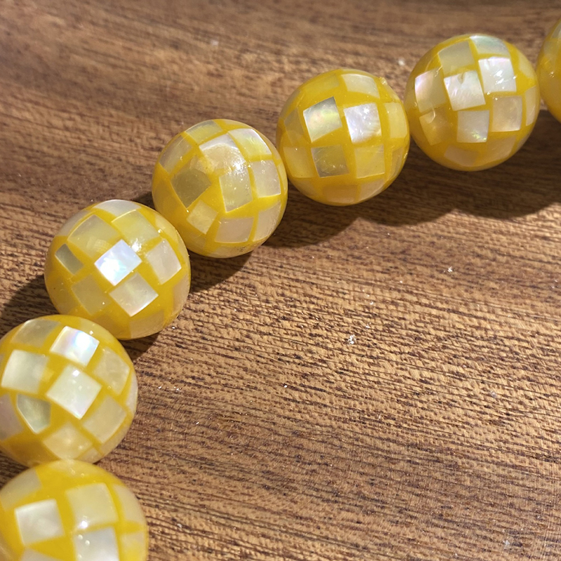 yellow shell 8mm