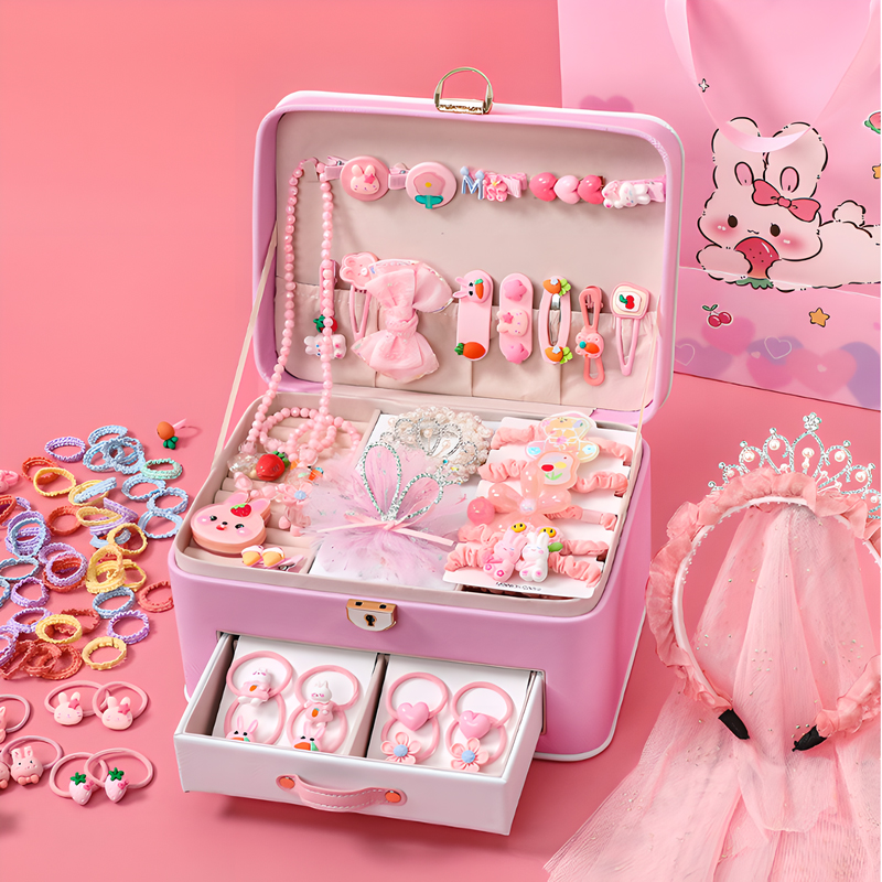 13:Pink rabbit 81-piece set