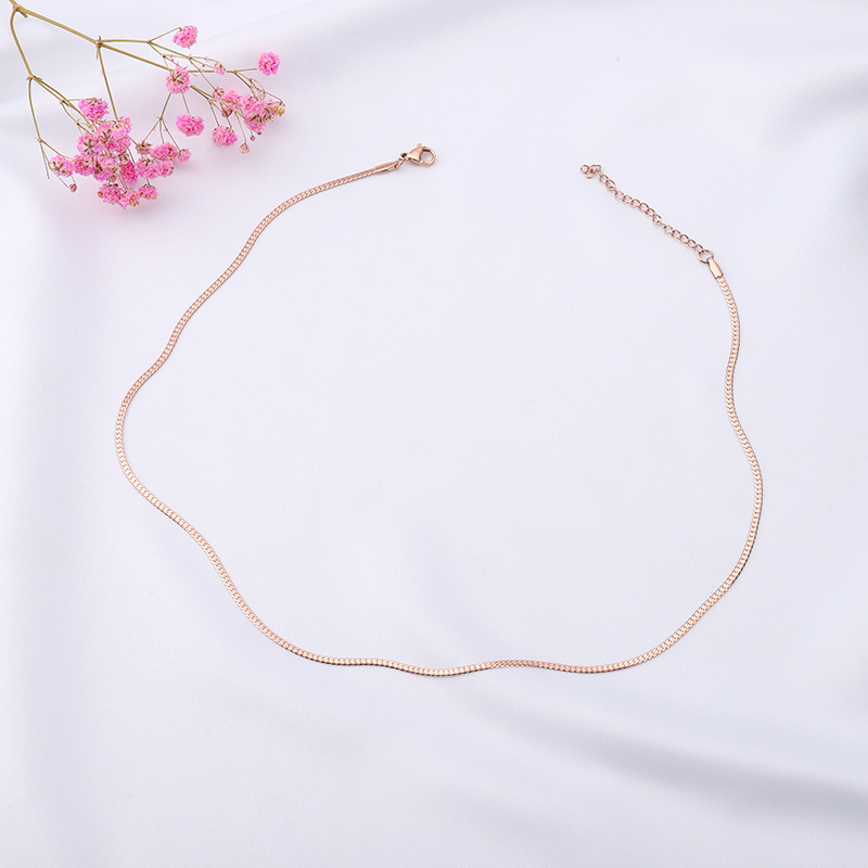 rose gold color 1.5mm