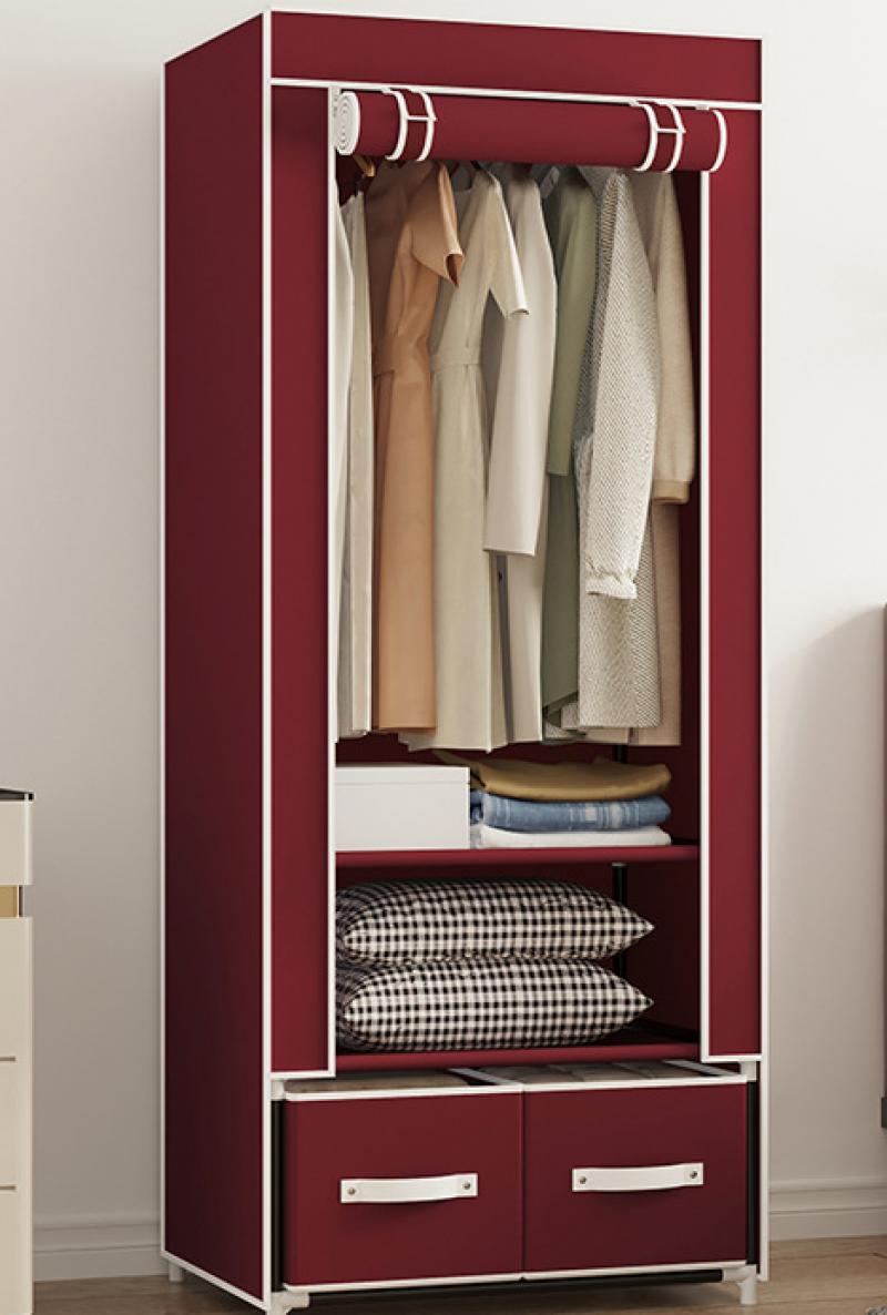 burgundy drawer is gray