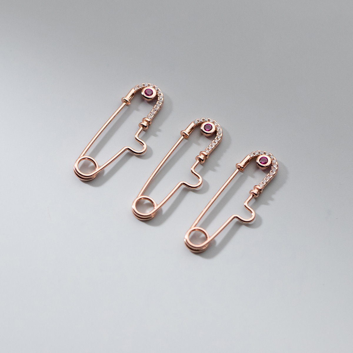 Electroplated rose gold