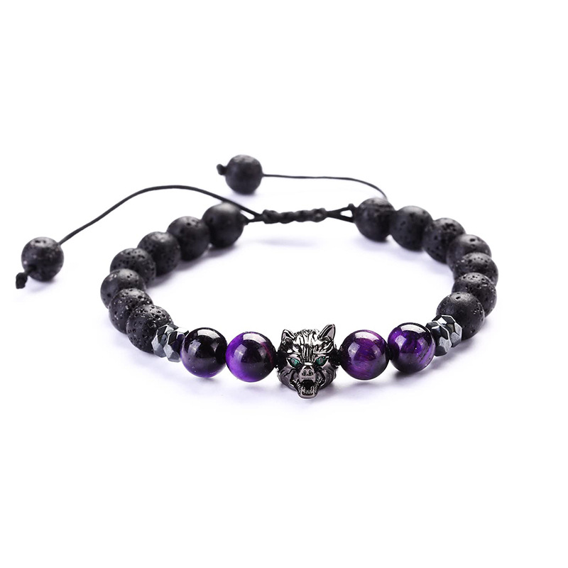 9:B-Lava and purple tiger eye