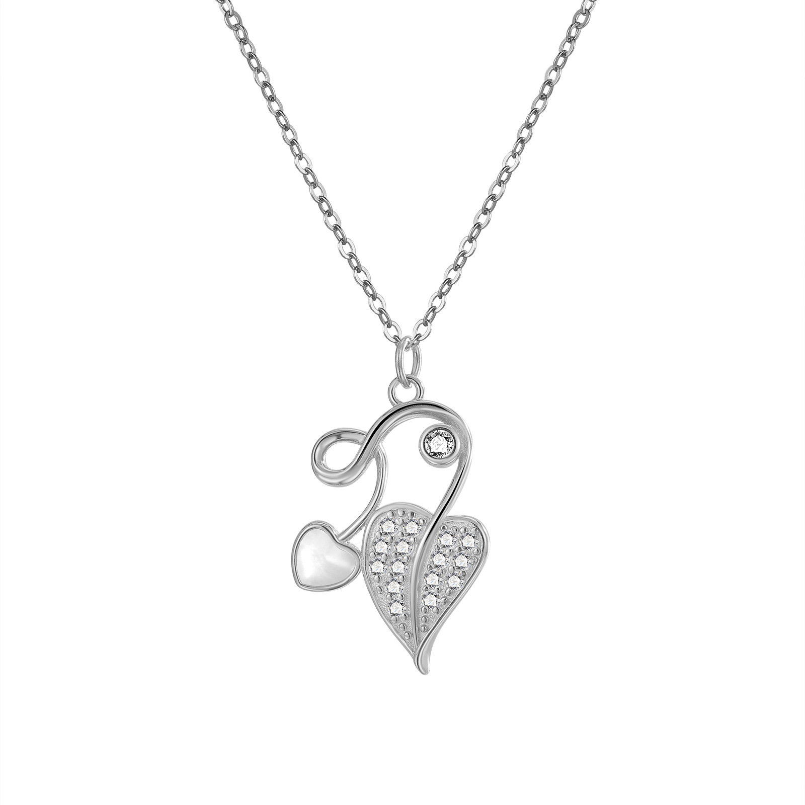 1:Pendant chain [white gold] -40-45CM