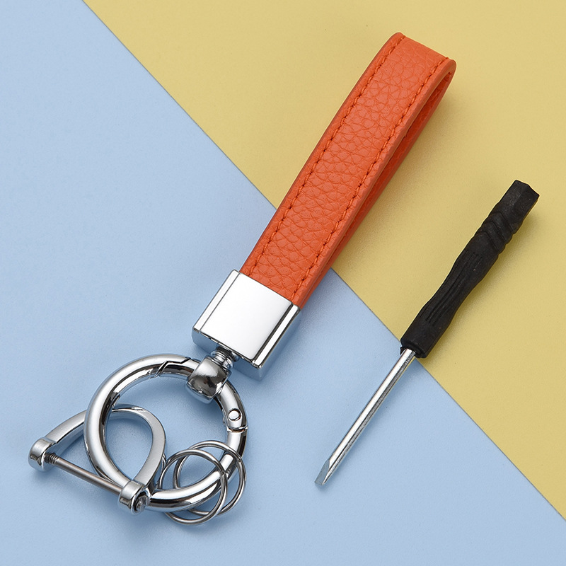 Silver Buckle: Orange