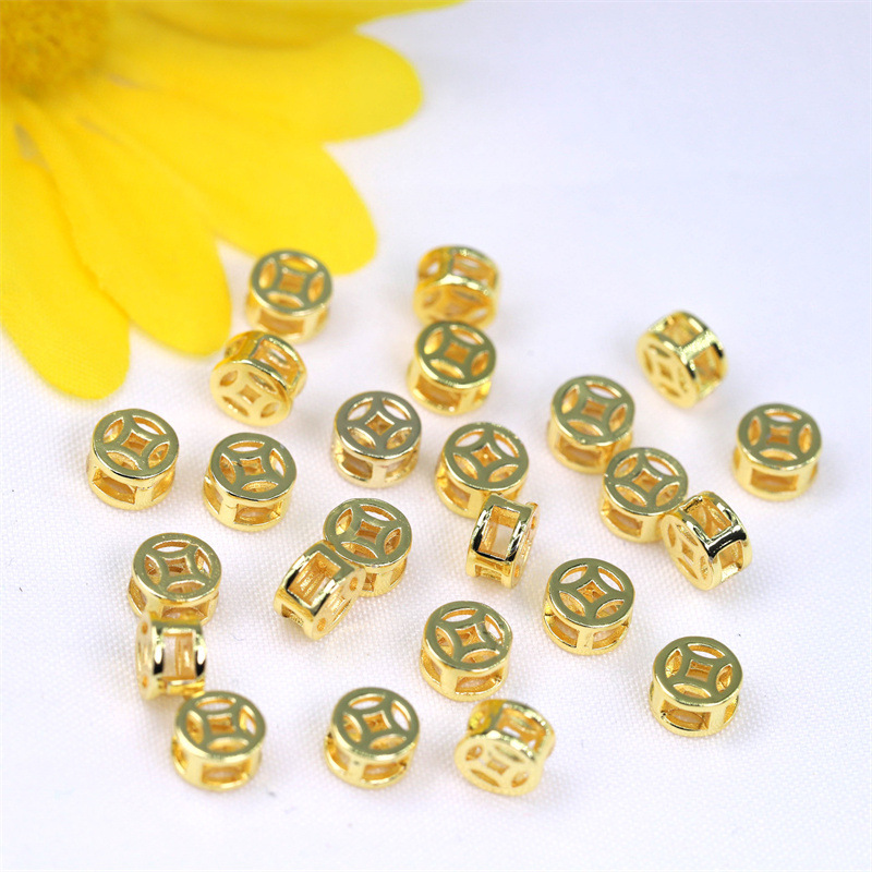 18K gold 6mm*3.3mm