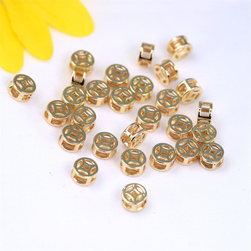 14K Gold color 6mm*3.3mm