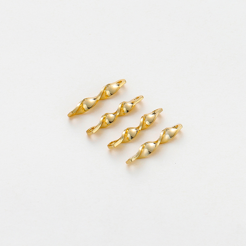 18k electroplated gold