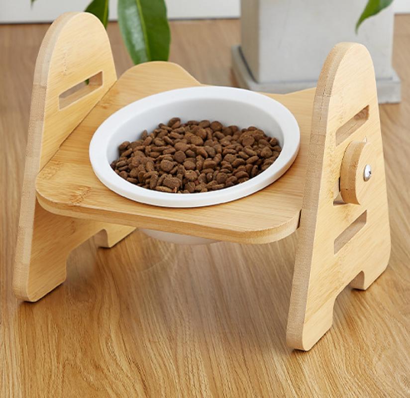 Bamboo frame single bowl set