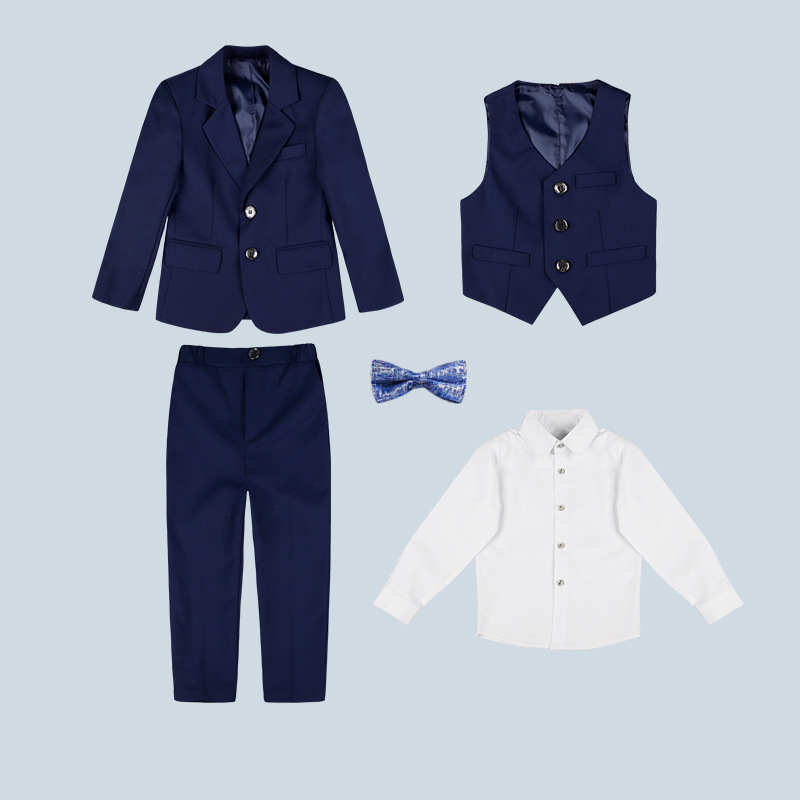 Navy blue five-piece set