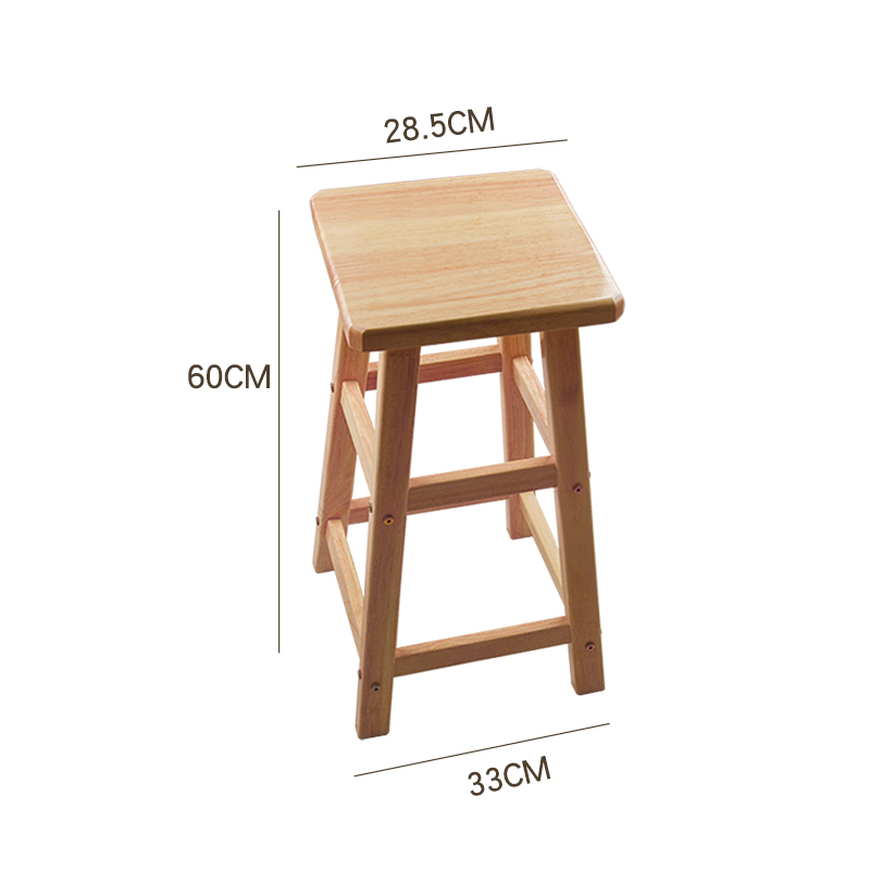 Square stool panel width 30CM high 60cm