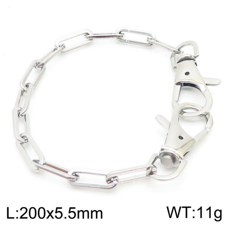 Steel bracelet