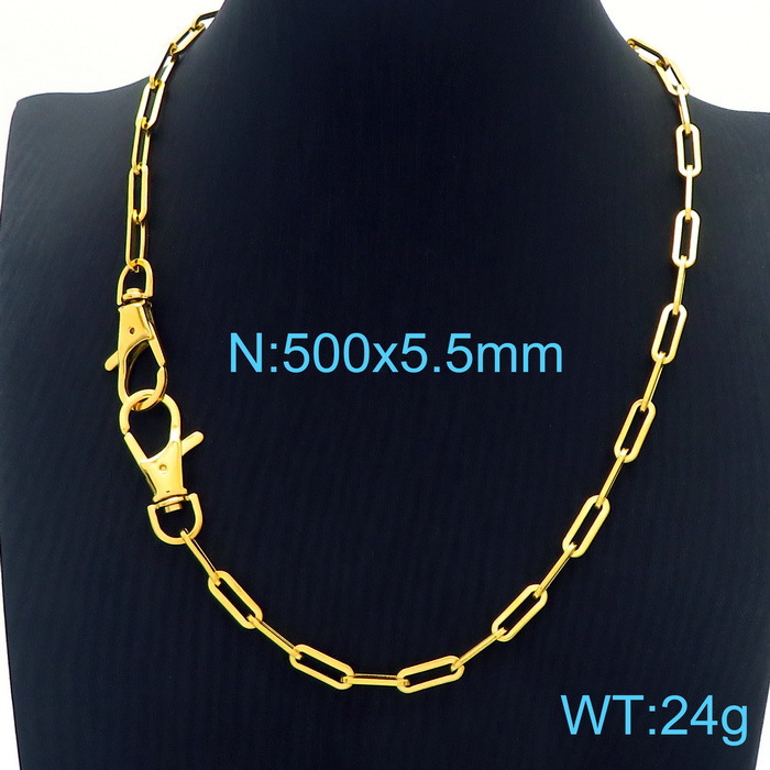 3:Gold necklace