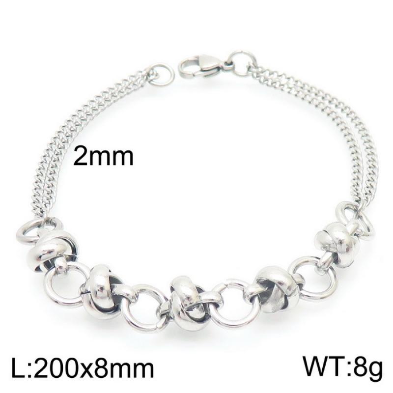 Steel bracelet