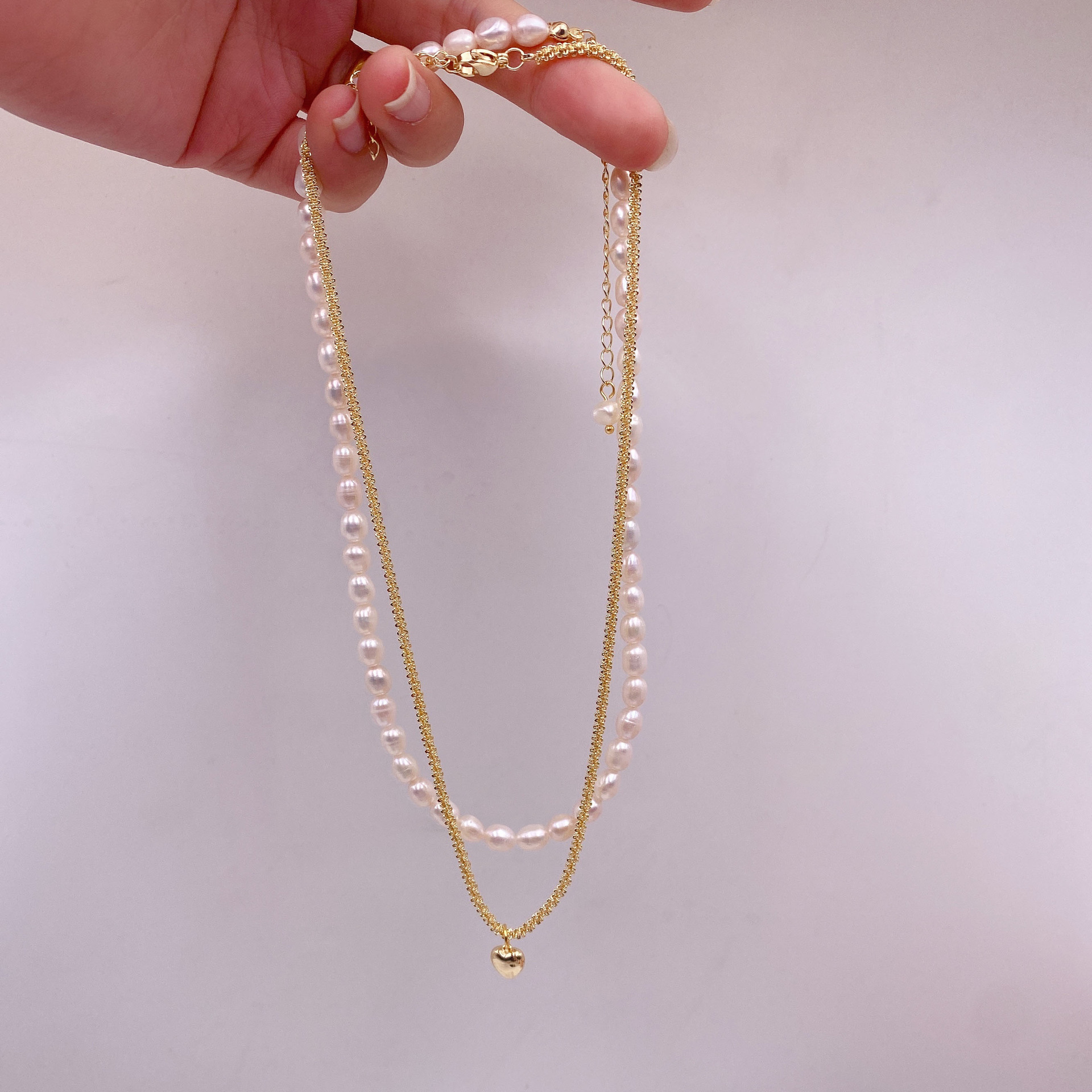 Gold love chain